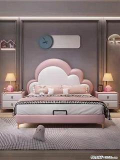 佛山大厂货，高质量仿真皮，实木床边，高密度海绵，带实木床板，全新包装，特价处理 - 吕梁28生活网 lvliang.28life.com