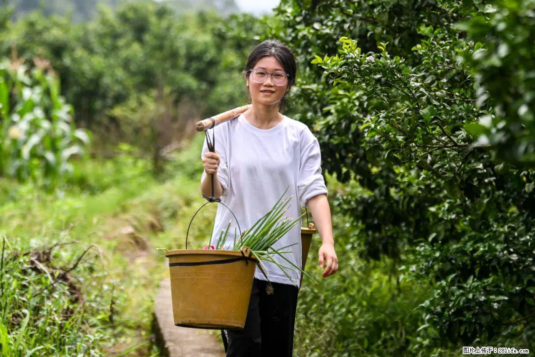 全网追的“扁担女孩”,找了一份暑假工,时薪12元 - 吕梁生活资讯 - 吕梁28生活网 lvliang.28life.com
